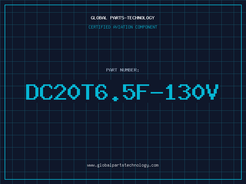 Aviation Part DC20T6.5F-130V