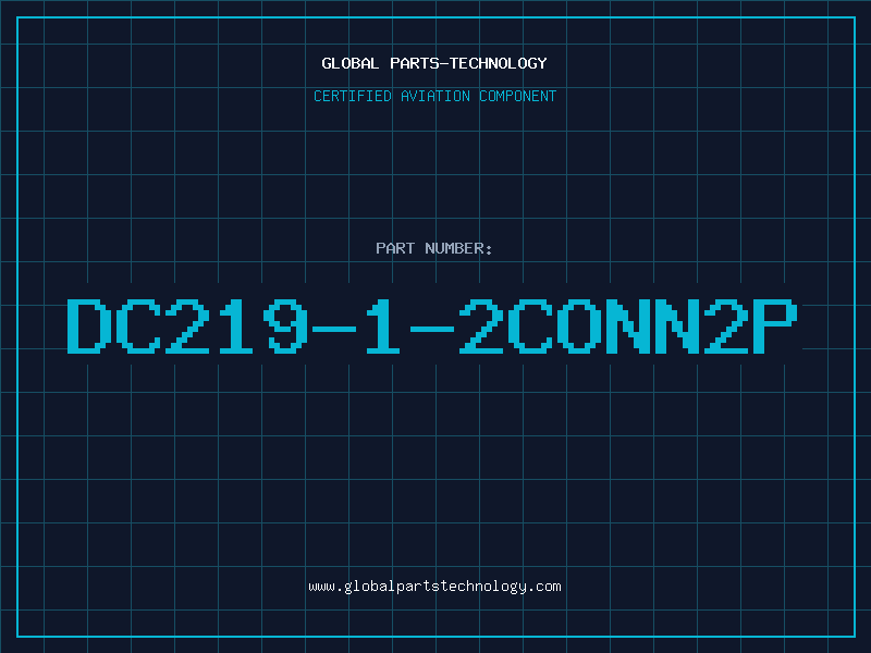 Aviation Part DC219-1-2CONN2P