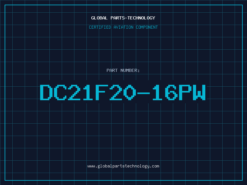 Aviation Part DC21F20-16PW