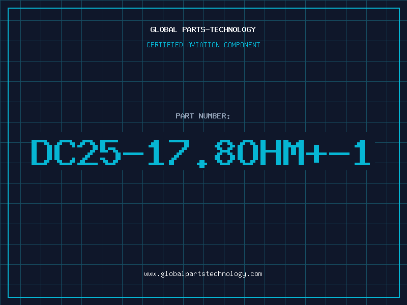Aviation Part DC25-17.8OHM+-1