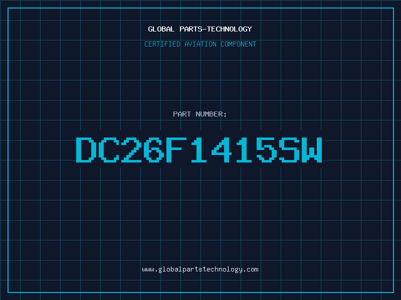 Aviation Part DC26F1415SW