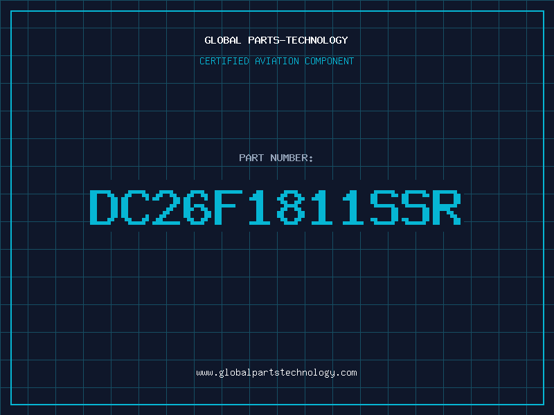 Aviation Part DC26F1811SSR