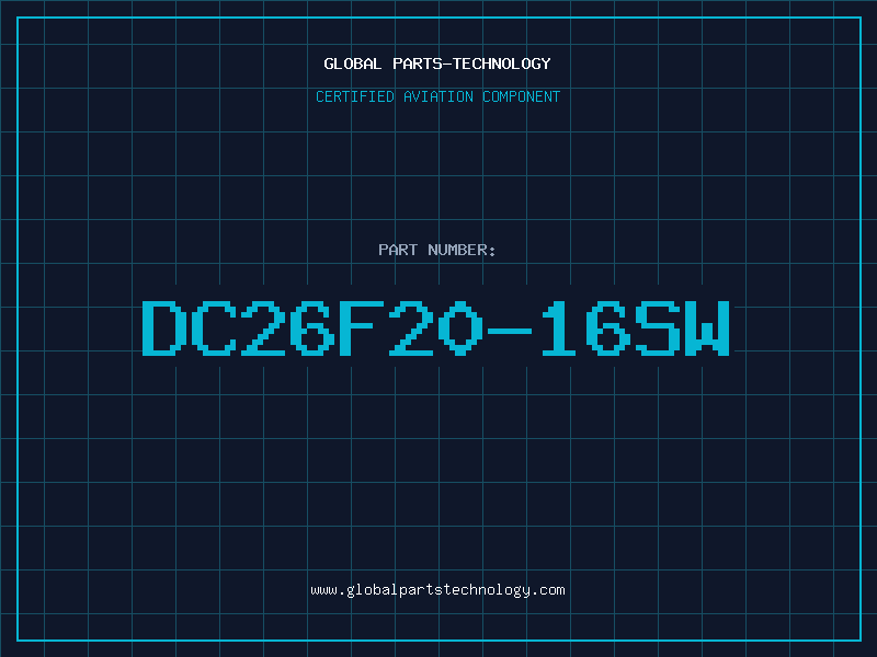 Aviation Part DC26F20-16SW