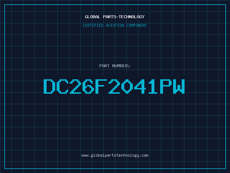Aviation Part DC26F2041PW