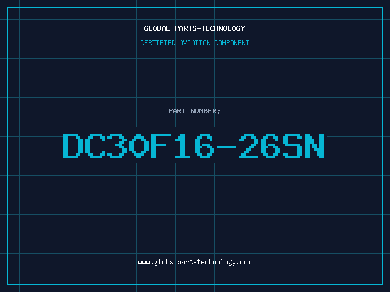 Aviation Part DC30F16-26SN