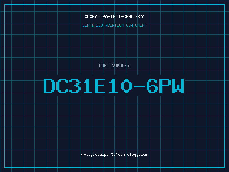 Aviation Part DC31E10-6PW