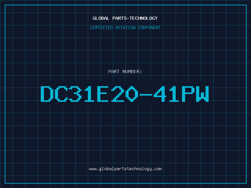 Aviation Part DC31E20-41PW