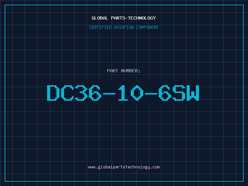 Aviation Part DC36-10-6SW