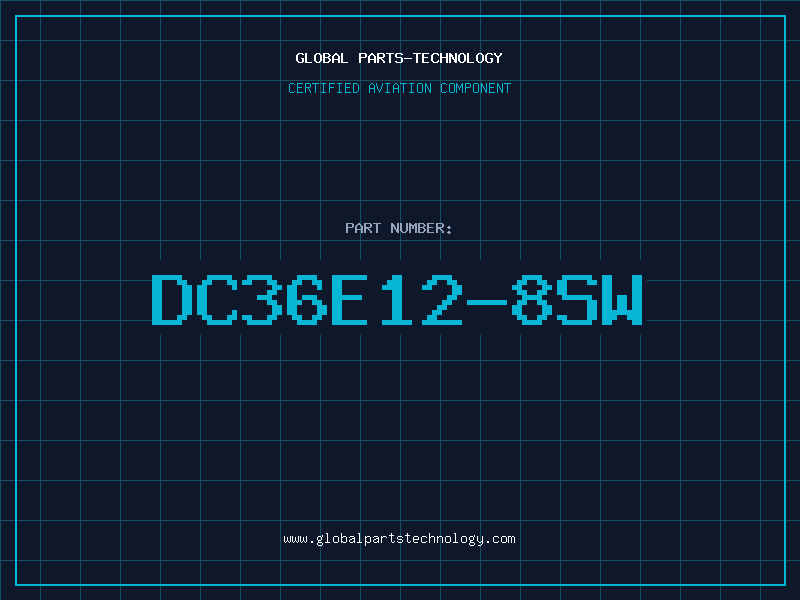 Aviation Part DC36E12-8SW