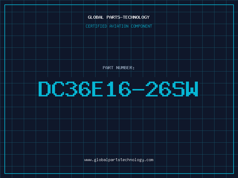 Aviation Part DC36E16-26SW
