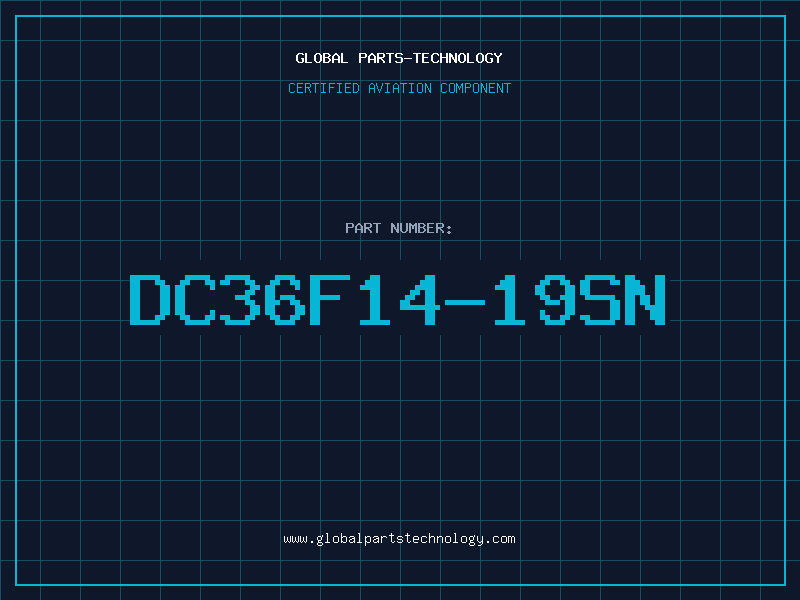 Aviation Part DC36F14-19SN