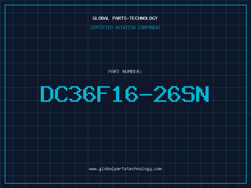 Aviation Part DC36F16-26SN