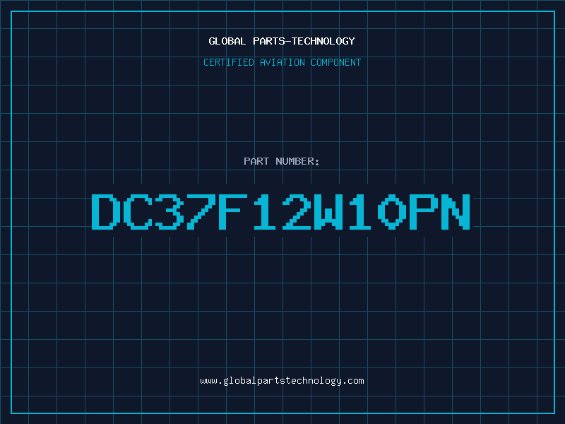 Aviation Part DC37F12W10PN