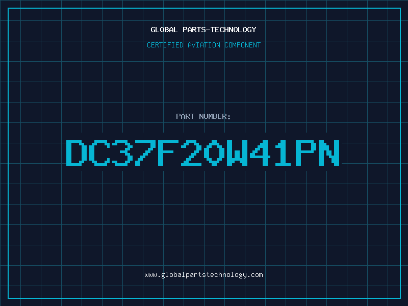 Aviation Part DC37F20W41PN