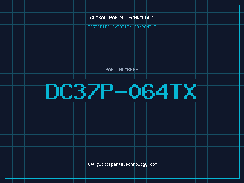 Aviation Part DC37P-064TX