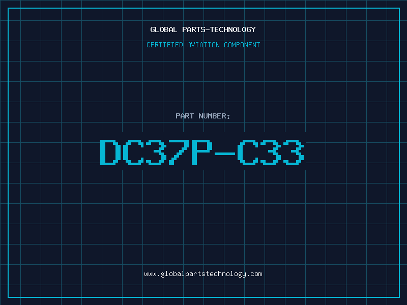 Aviation Part DC37P-C33
