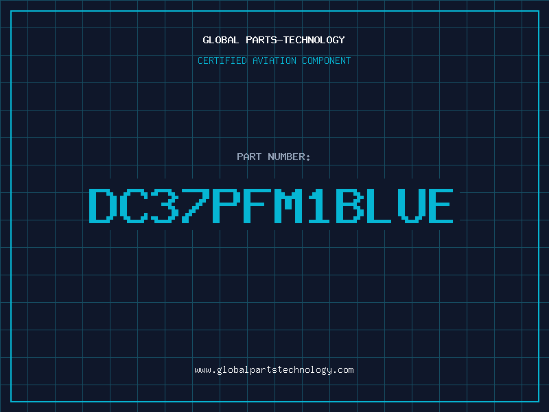 Aviation Part DC37PFM1BLUE
