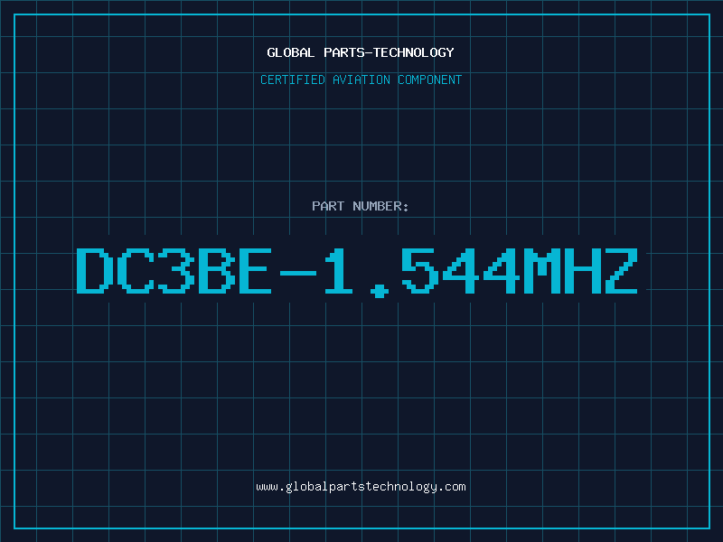 Aviation Part DC3BE-1.544MHZ