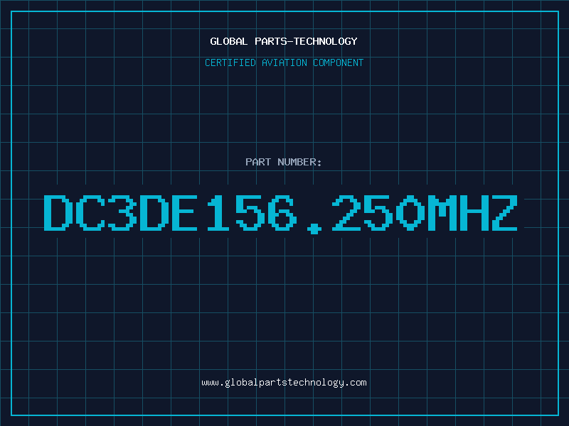 Aviation Part DC3DE156.250MHZ