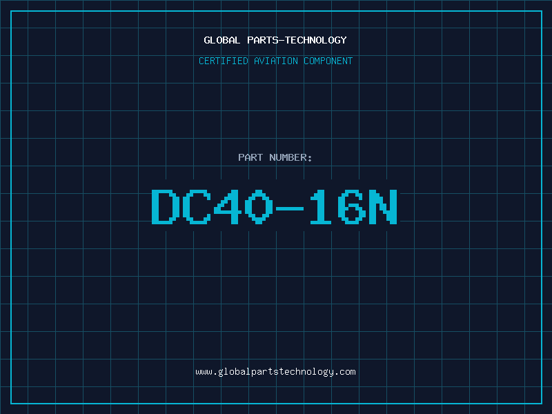 Aviation Part DC40-16N