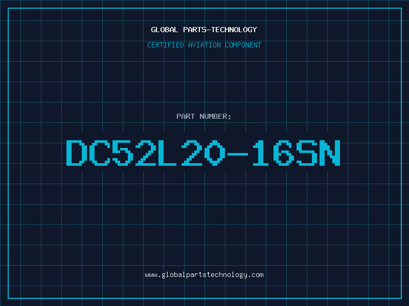 Aviation Part DC52L20-16SN
