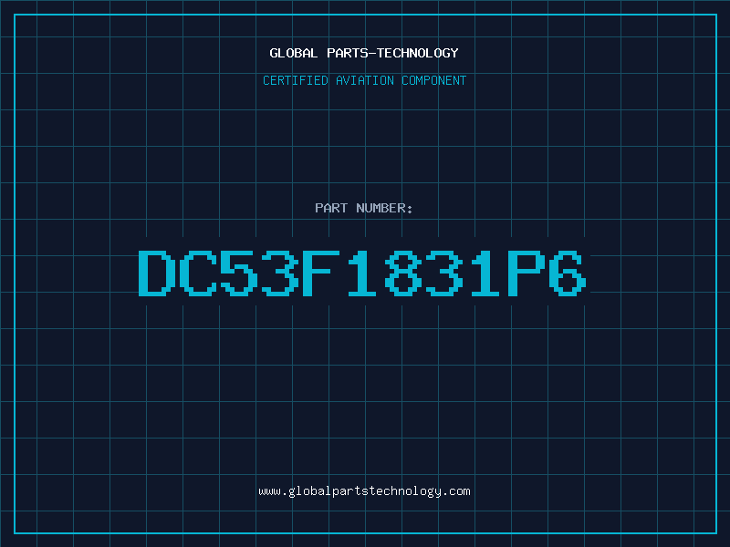 Aviation Part DC53F1831P6
