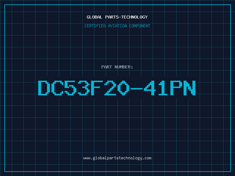 Aviation Part DC53F20-41PN
