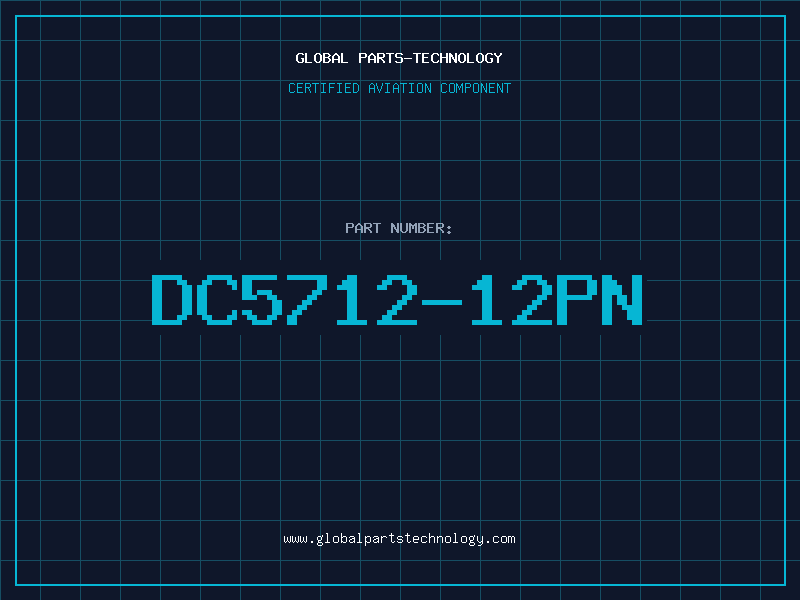 Aviation Part DC5712-12PN