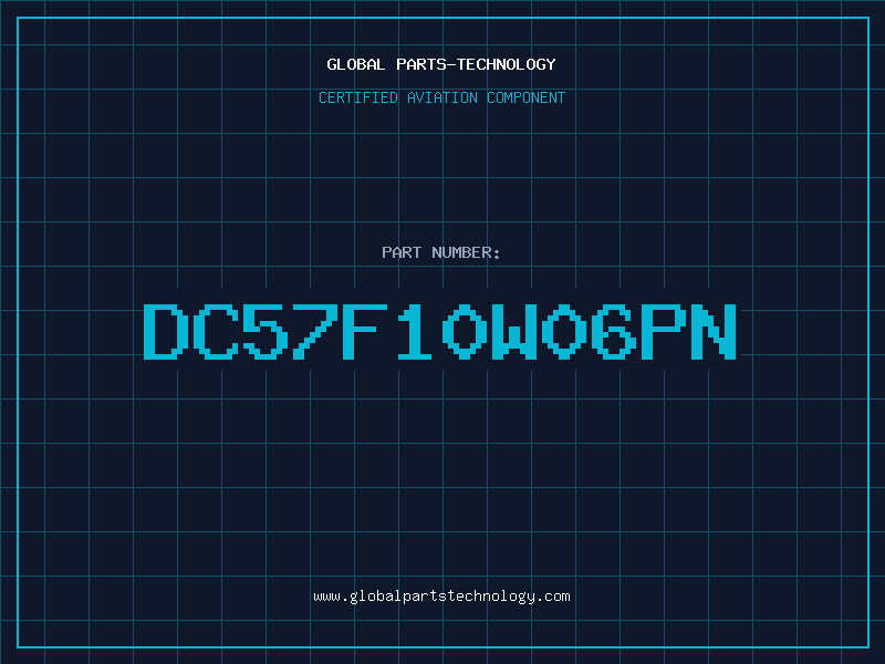 Aviation Part DC57F10W06PN