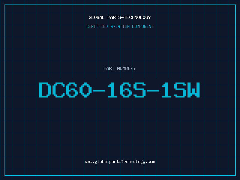 Aviation Part DC60-16S-1SW
