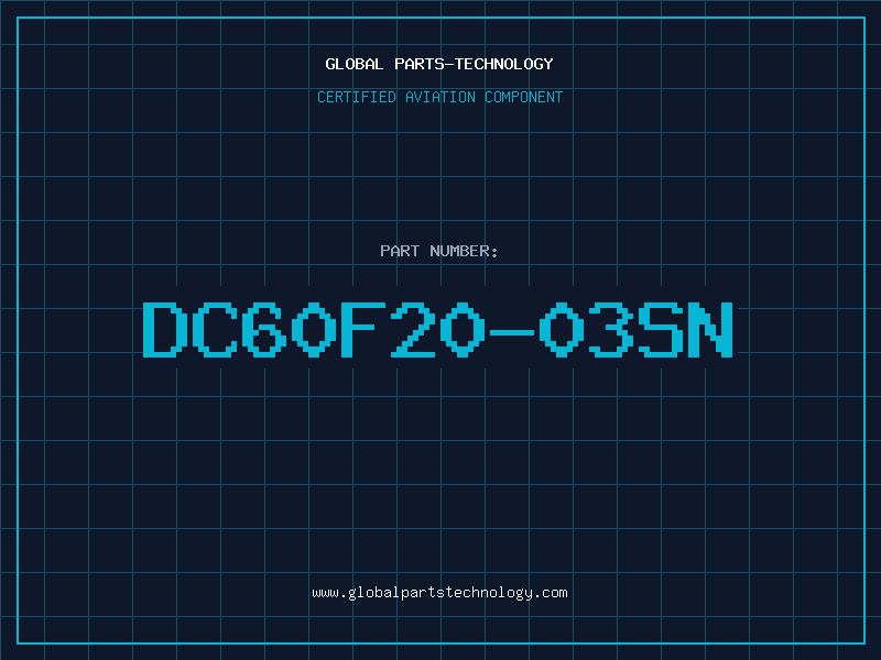 Aviation Part DC60F20-03SN