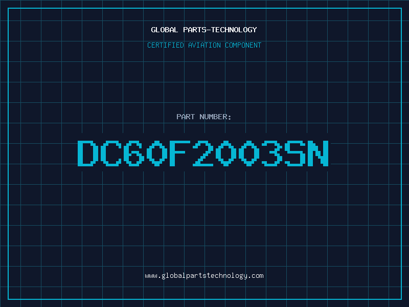 Aviation Part DC60F2003SN