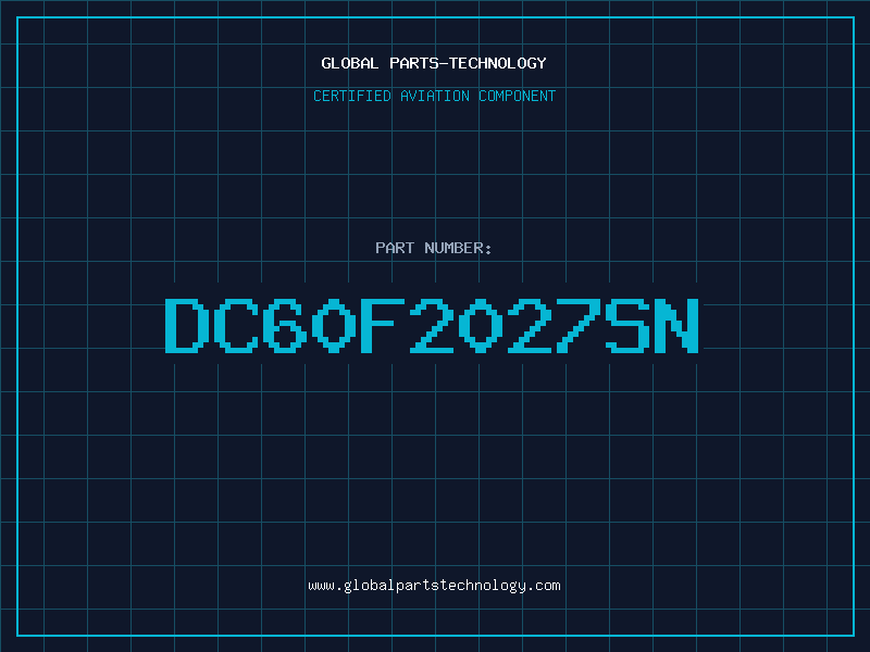 Aviation Part DC60F2027SN