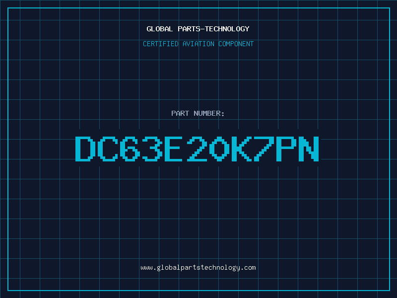 Aviation Part DC63E20K7PN
