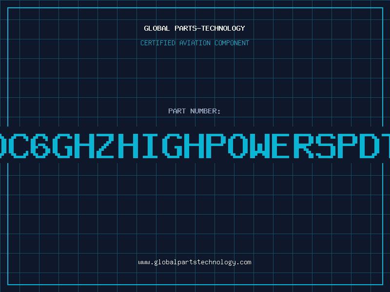 Aviation Part DC6GHZHIGHPOWERSPDT