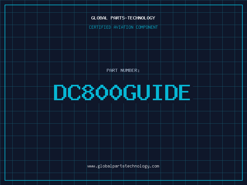 Aviation Part DC800GUIDE