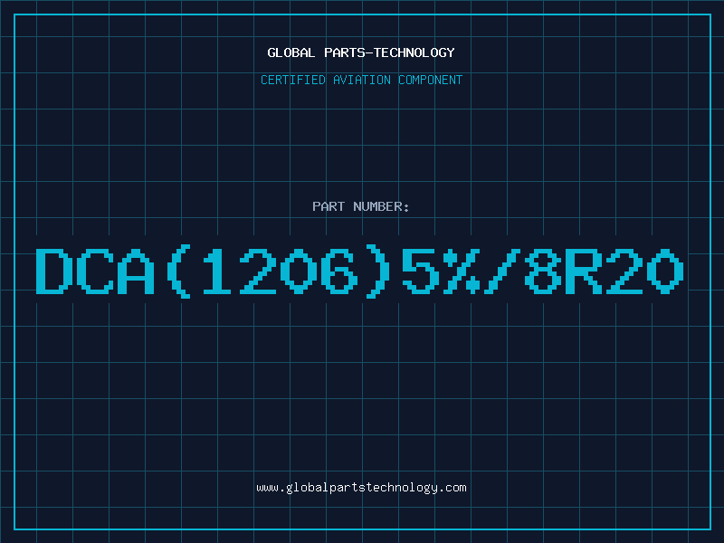 Aviation Part DCA(1206)5%/8R20