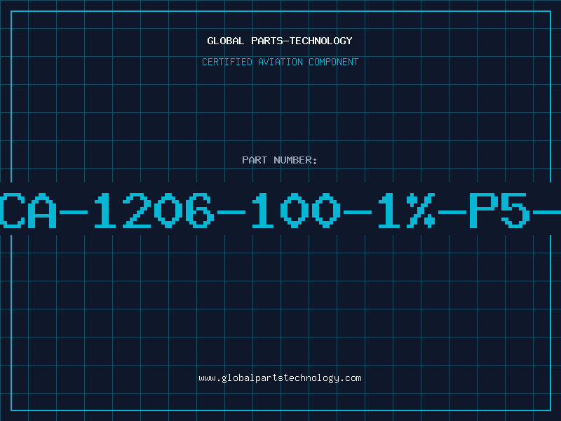 Aviation Part DCA-1206-100-1%-P5-1