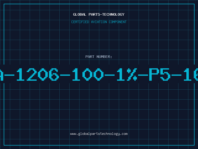Aviation Part DCA-1206-100-1%-P5-160K