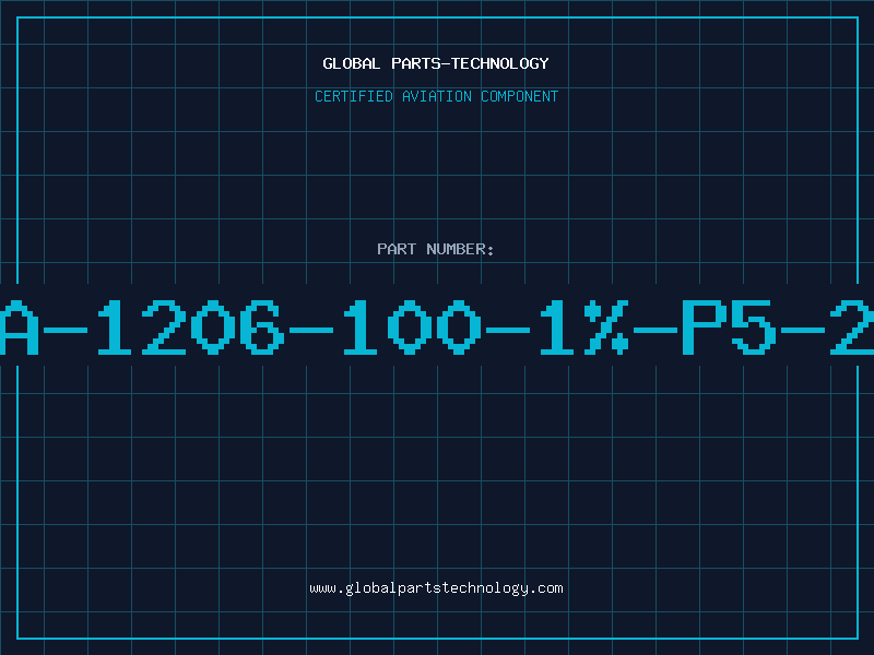 Aviation Part DCA-1206-100-1%-P5-2K8