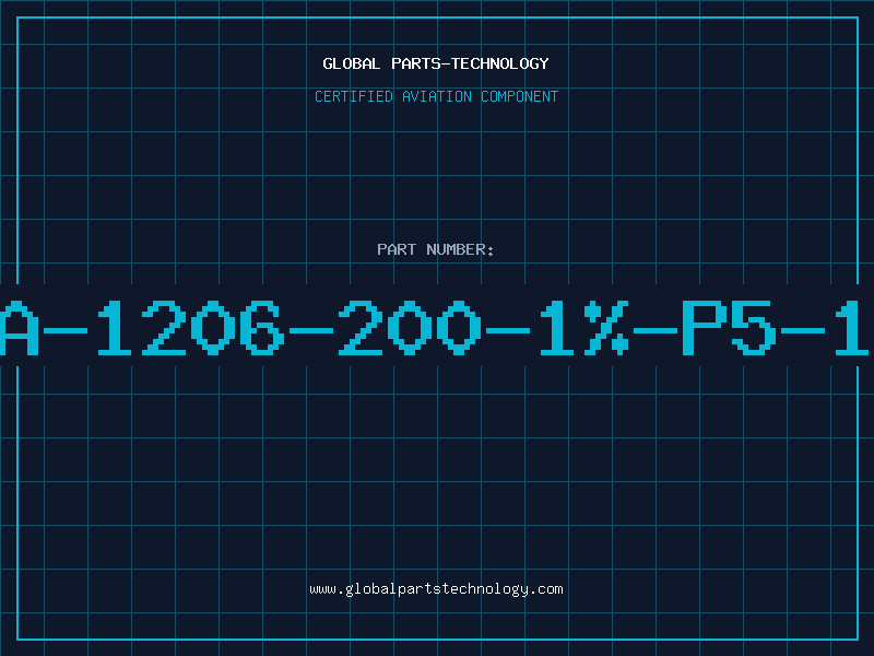 Aviation Part DCA-1206-200-1%-P5-1M1