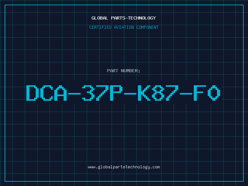 Aviation Part DCA-37P-K87-F0