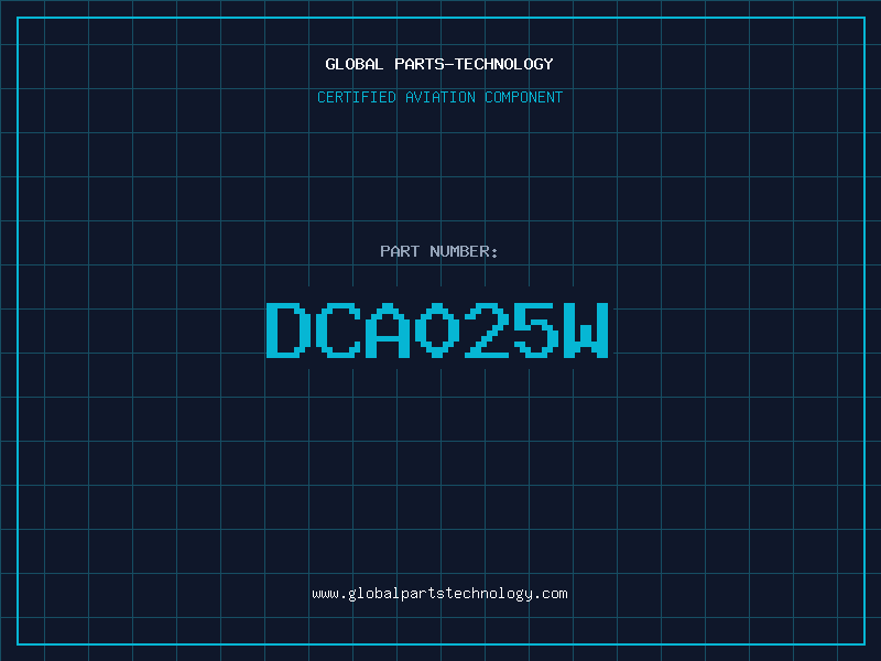 Aviation Part DCA025W