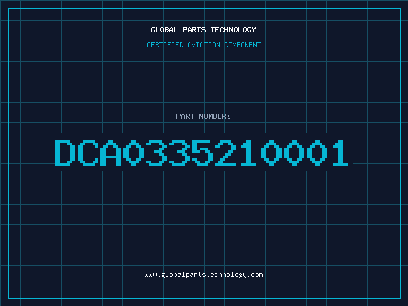 Aviation Part DCA0335210001
