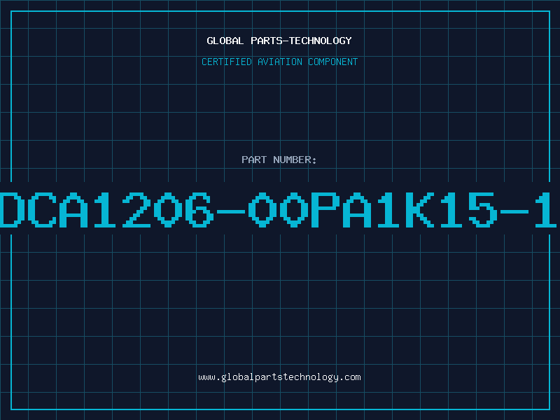 Aviation Part DCA1206-00PA1K15-1