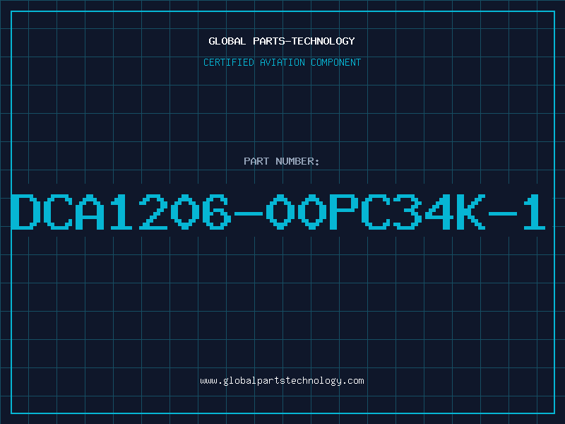 Aviation Part DCA1206-00PC34K-1