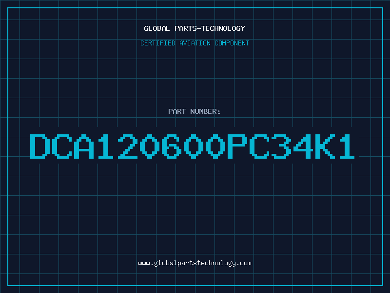 Aviation Part DCA120600PC34K1