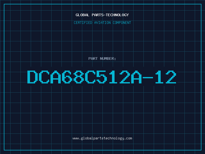 Aviation Part DCA68C512A-12