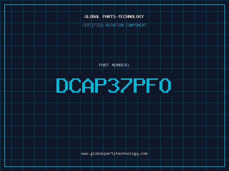 Aviation Part DCAP37PFO