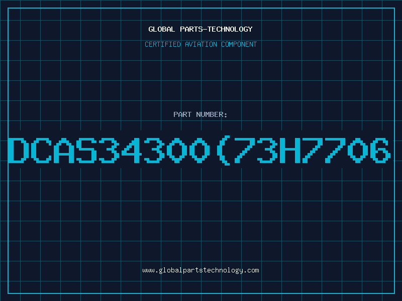 Aviation Part DCAS3430073H7706